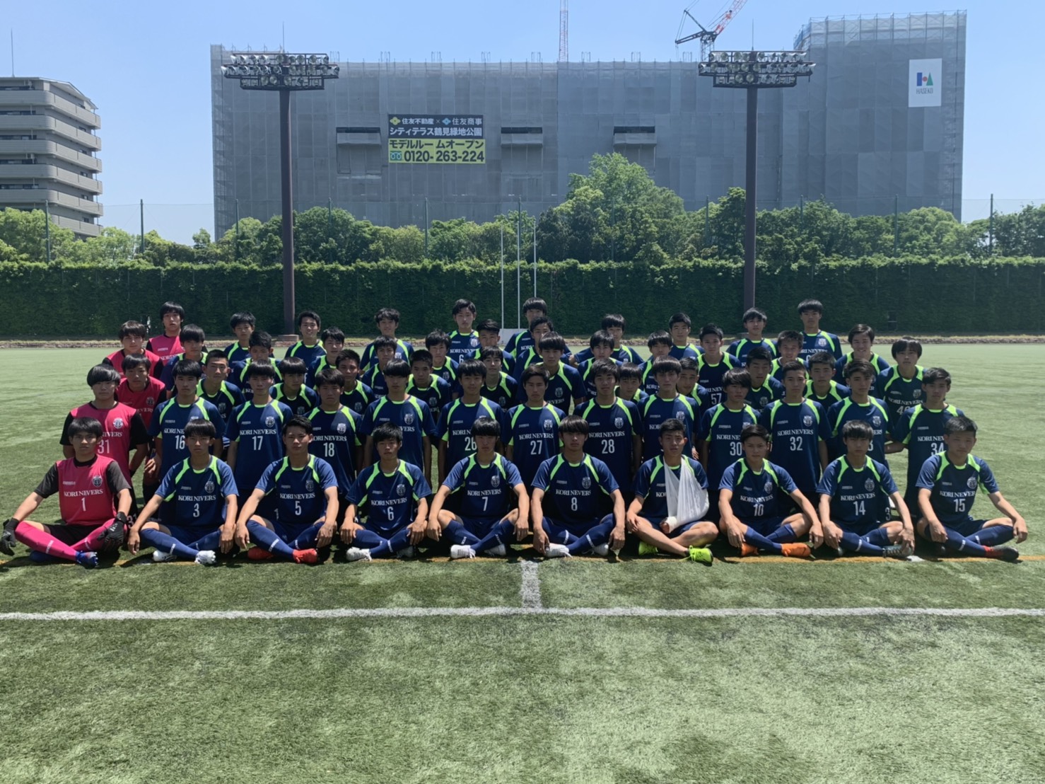6月９日(日) U-18４部リーグ第9節vs大阪市立