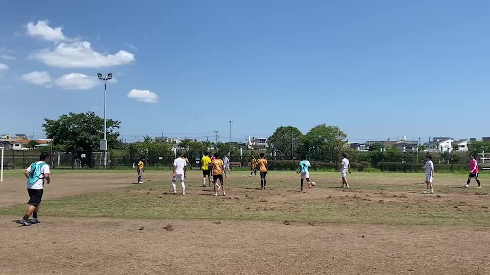 暑い日の親善試合vsインド代表（AFA）@江戸川区水辺のスポーツガーデン