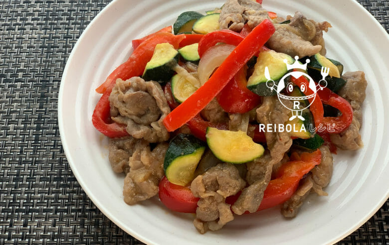 疲労回復「夏野菜と豚肉のピリ辛味噌炒め」／スポーツフードアドバイザー岩本恵美加