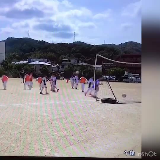 2年生　試合シュートシーン